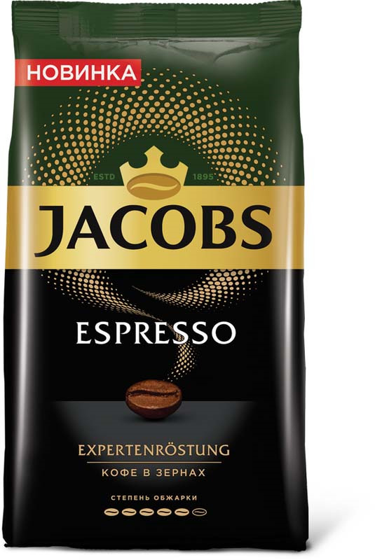 Кофе в зернах Jacobs Espresso, 1 кг