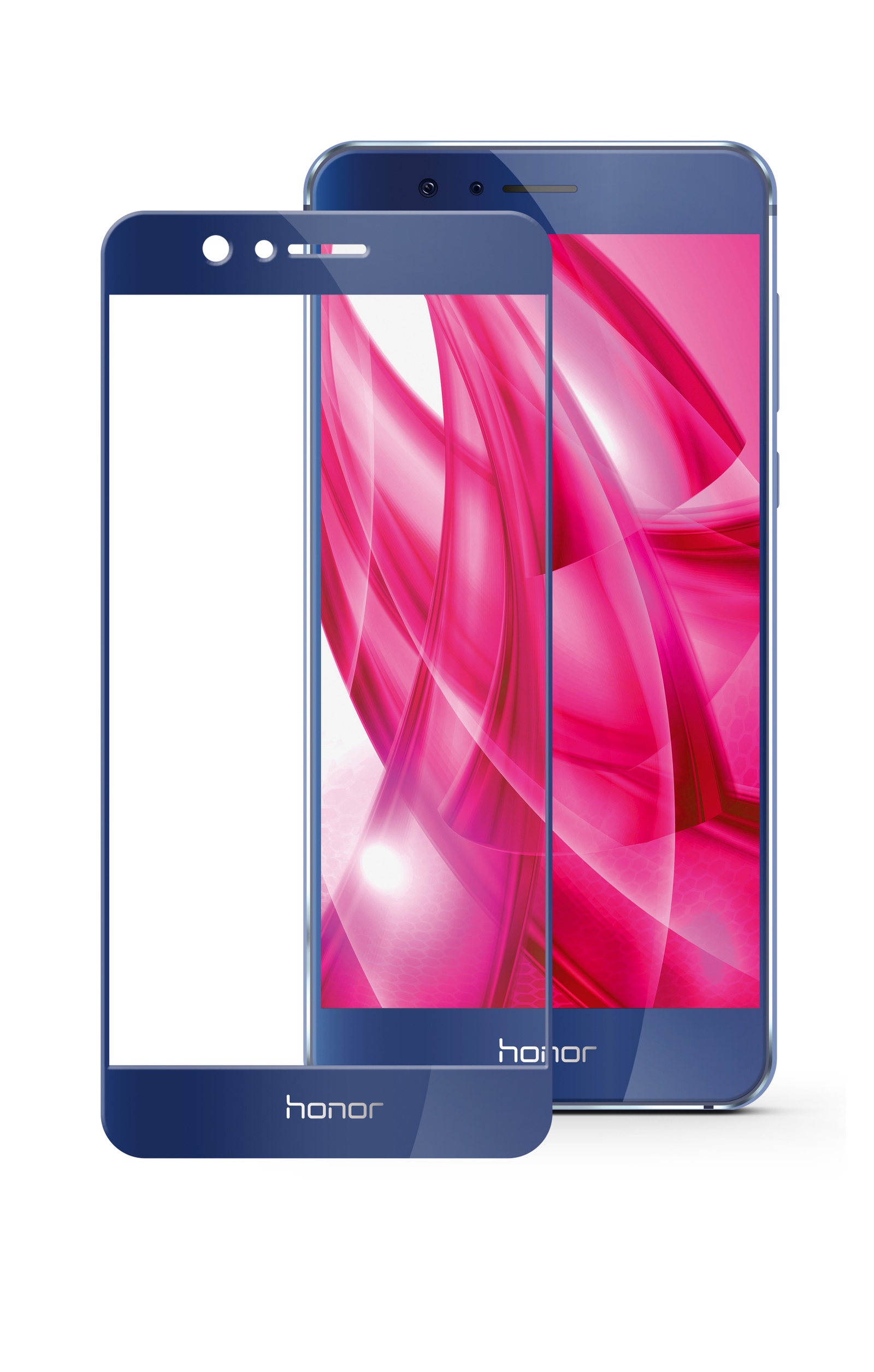 фото Защитное стекло Mobius для Huawei Honor 8 3D Full Cover (Blue)