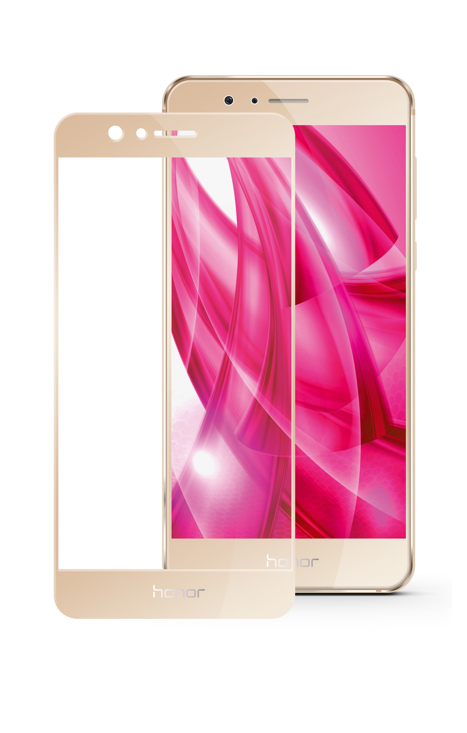 фото Защитное стекло Mobius для Huawei Honor 8 3D Full Cover (Gold)