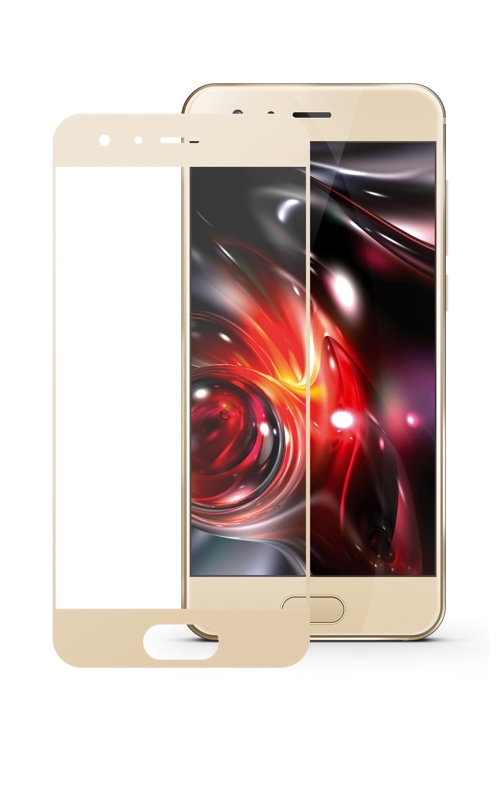 фото Защитное стекло Mobius для Huawei Honor 9 3D Full Cover (Gold)