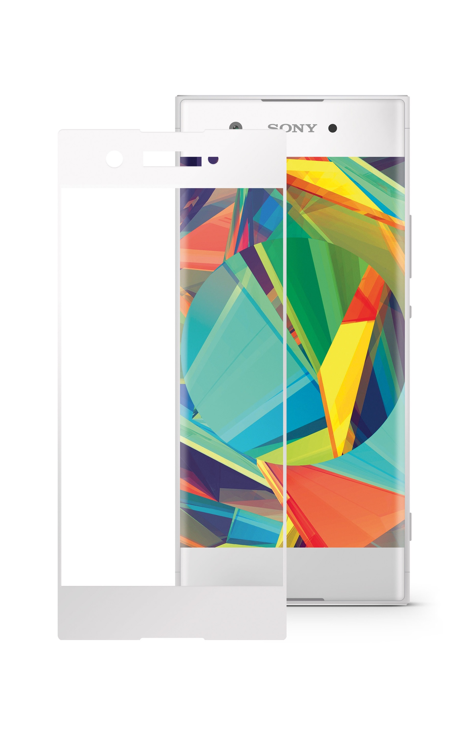 фото Защитное стекло Mobius для Sony Xperia XA1 3D Full Cover (White)