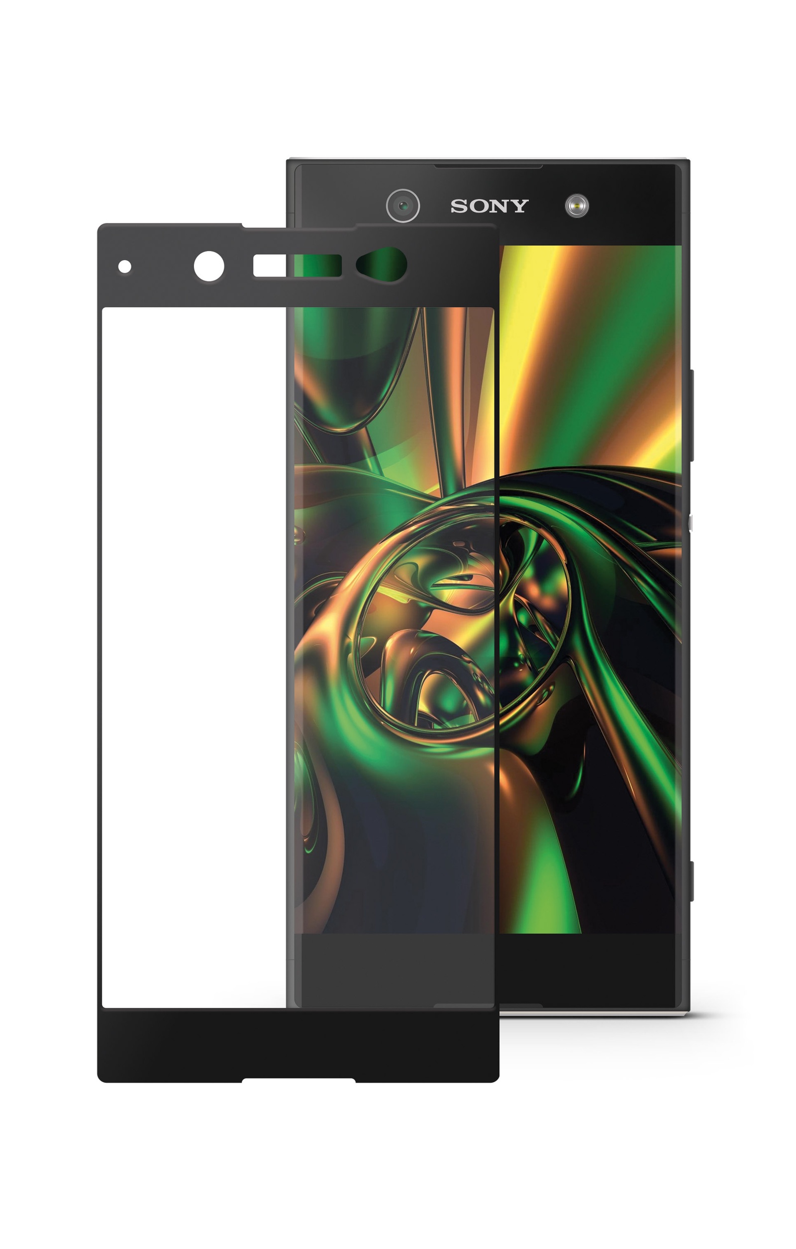 фото Защитное стекло Mobius для Sony Xperia XA1 Ultra 3D Full Cover (Black)