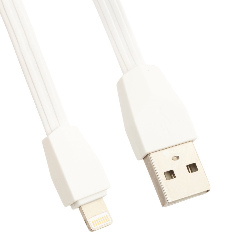 фото Автомобильное зарядное устройство Ldnio 2 USB 2,1А + кабель Apple 8 pin DL-219, White