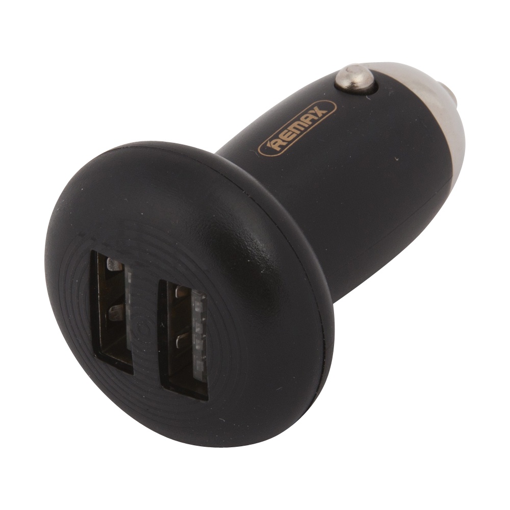 фото Автомобильное зарядное устройство Remax Mushroom Head Car Charger, 2хUSB 2,1А, Black