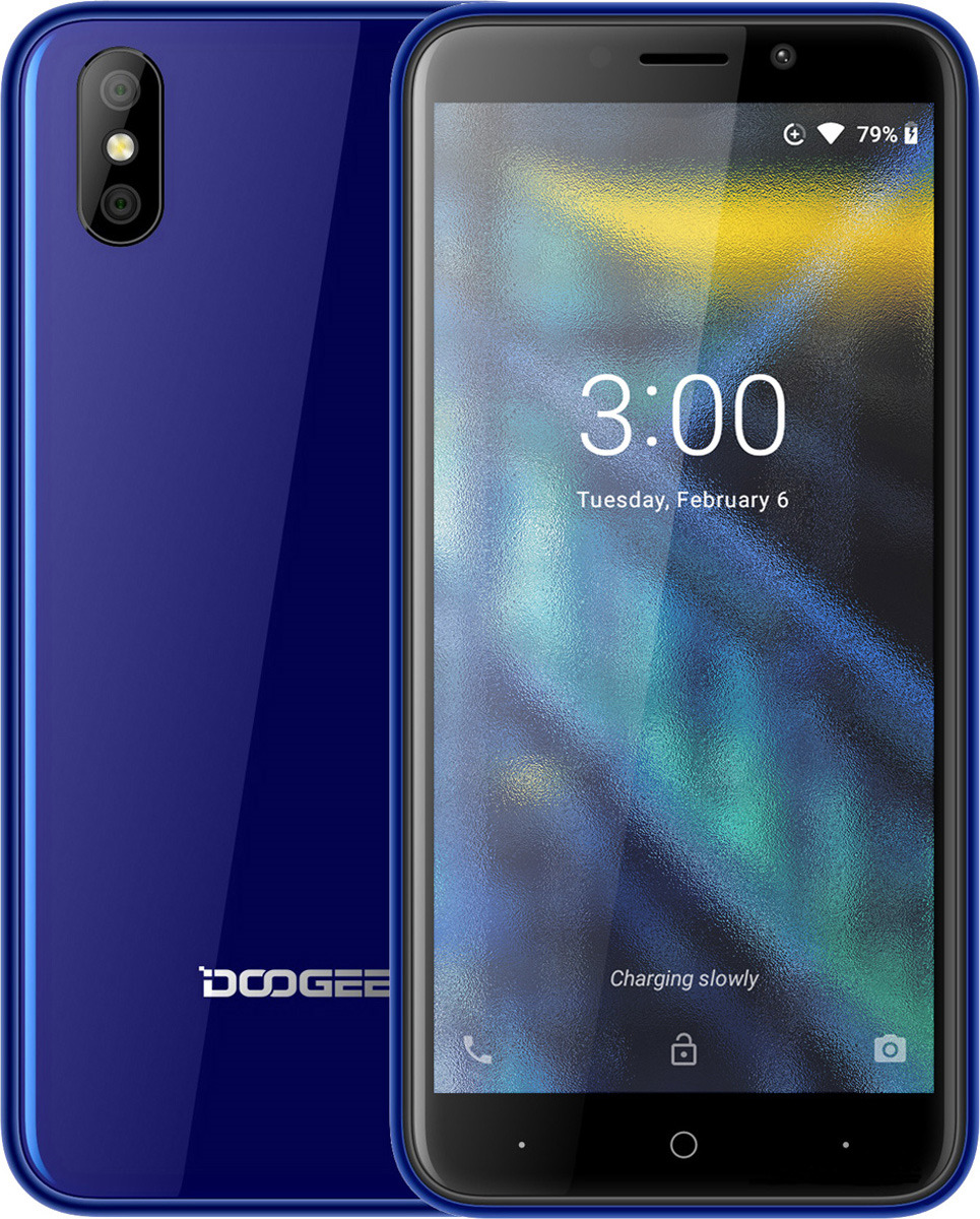 фото Смартфон Doogee X50L 1/16GB, синий