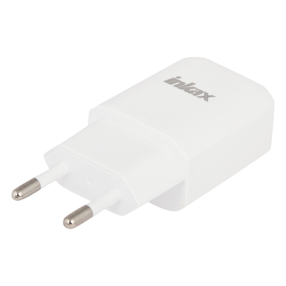 фото Сетевое зарядное устройство Inkax CD-24 QC 2.0 USB 12V/1A 9V/1,5A 5V2A + кабель Micro USB, 0L-00038528, White