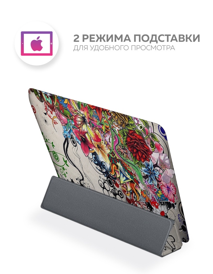 фото Дизайнерский чехол-книжка для iPad 2 / 3 / 4. Сердце With love. moscow