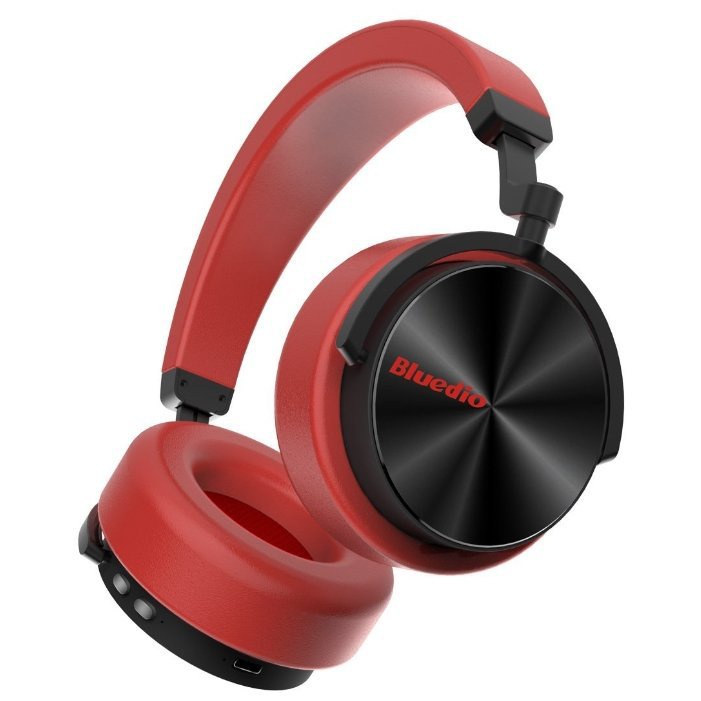 <b>Беспроводные наушники Bluedio T5</b>, красный — купить в ...