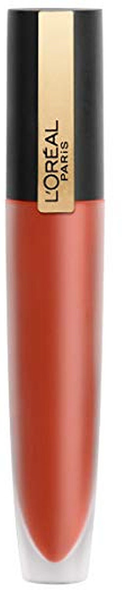 Губная помада-тинт для губ L`Oreal Paris Rouge Signature, матовый, оттенок 112, 