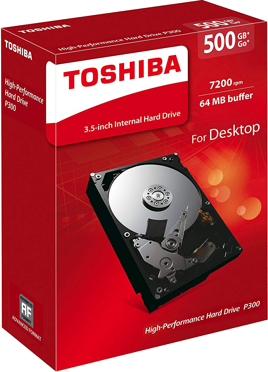 фото Жесткий диск Toshiba 500GB, HDWD105EZSTA