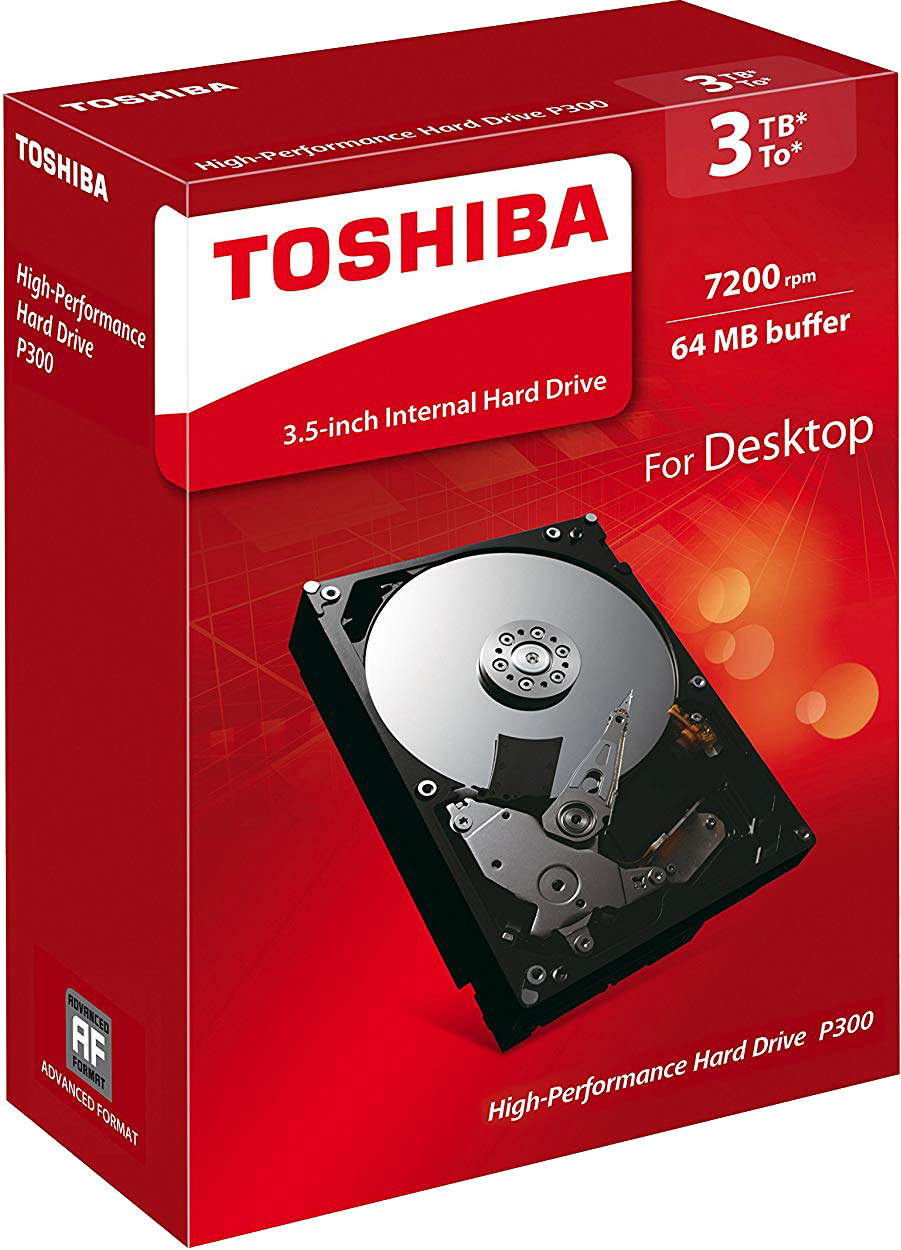 фото Жесткий диск Toshiba 3TB, HDWD130EZSTA