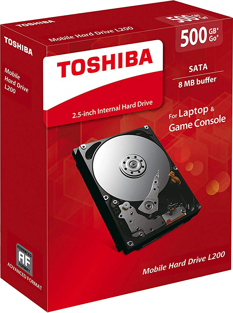 фото Жесткий диск Toshiba 500GB, HDWJ105EZSTA