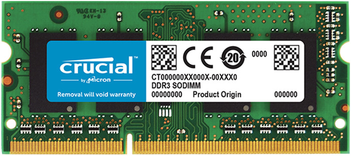 фото Модуль оперативной памяти Crucial DDR3L 2Gb 1600MHz, CT25664BF160B