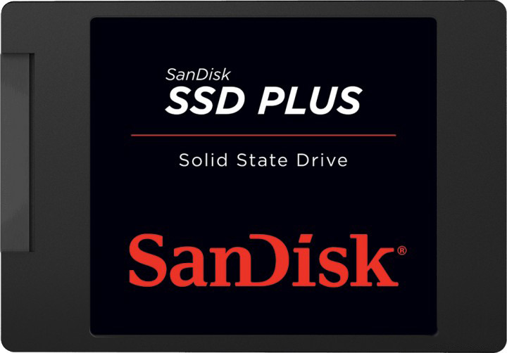 фото SSD накопитель SanDisk SSD Plus 240GB, SDSSDA-240G-G26