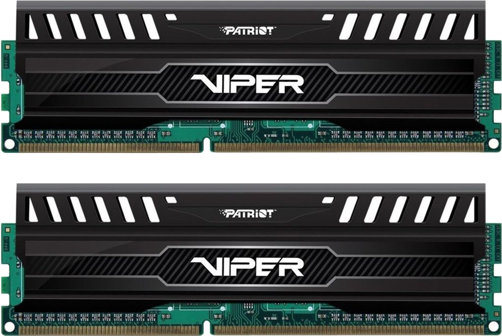 PatriotMemoryОперативнаяпамятьViper3DDR31600МГц2x8ГБ(PV316G160C9K)