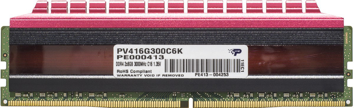 фото Модуль оперативной памяти Patriot DDR4 2x8Gb 3000MHz, PV416G300C6K Patriot memory