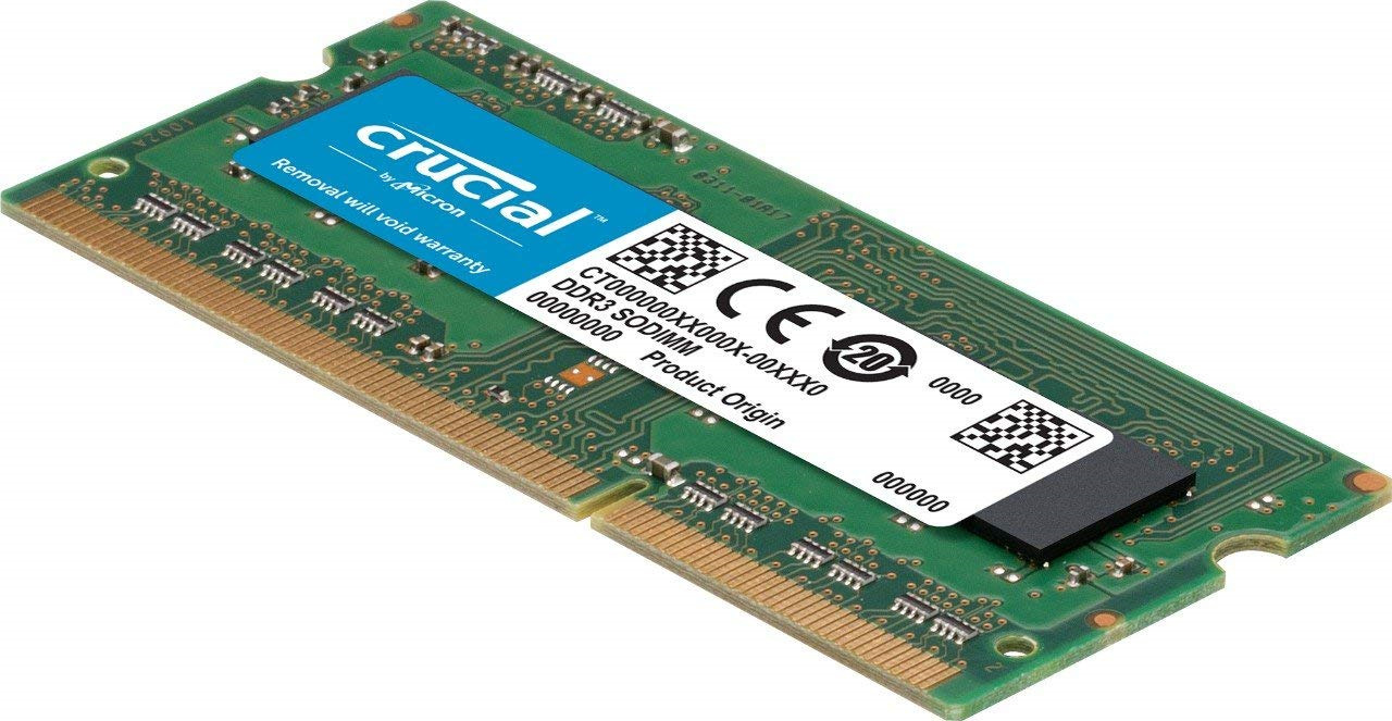 фото Модуль оперативной памяти Crucial DDR3L 4Gb 1600MHz, CT4G3S160BMCEU