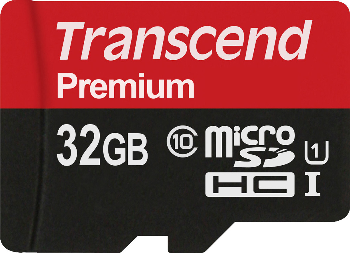 фото Карта памяти Transcend Premium UHS-I Class 10 U1, без адаптера, TS32GUSDCU1, 32GB