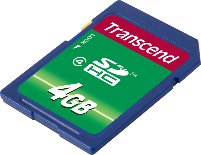 фото Карта памяти Transcend Class 4, TS4GSDHC4, 4GB