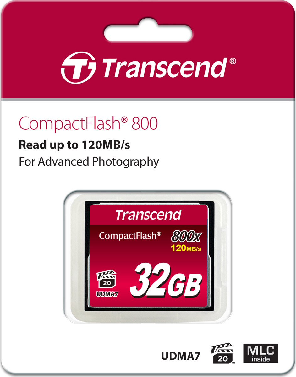 фото Карта памяти Transcend Premium, TS32GCF800, 32GB