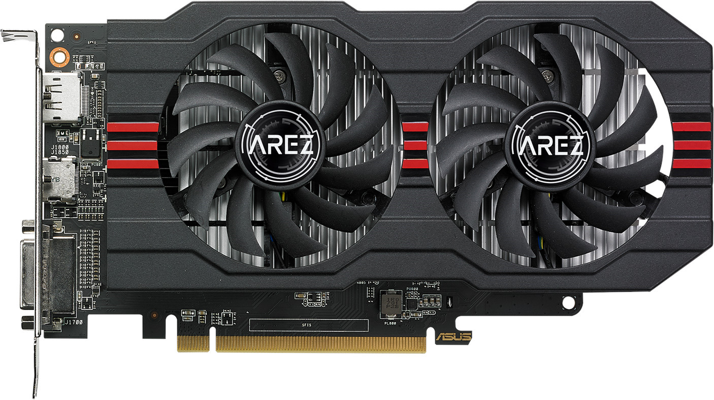 фото Видеокарта ASUS AREZ Radeon RX 560 OC 2GB, AREZ-RX560-O2G-EVO