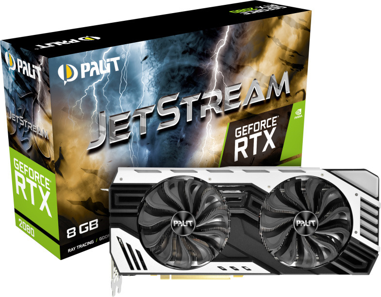 фото Видеокарта Palit GeForce RTX 2080 Jetstream 8GB, NE62080T20P2-1040J