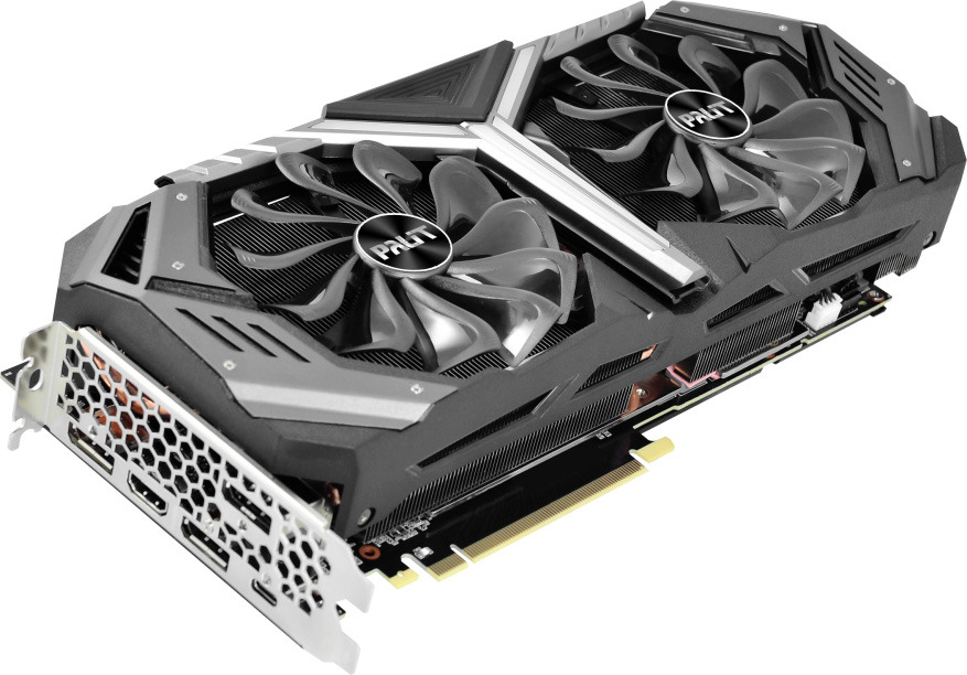 фото Видеокарта Palit GeForce RTX 2070 GameRock Premium 8GB, NE62070H20P2-1061G