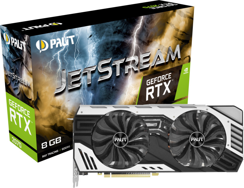 фото Видеокарта Palit GeForce RTX 2070 JetStream 8GB, NE62070020P2-1061J