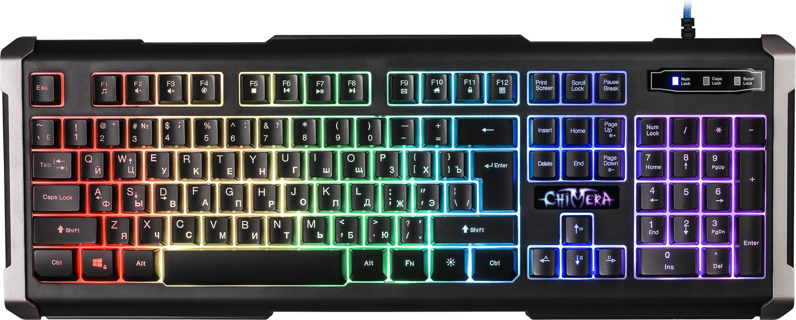 Игровая клавиатура  Chimera GK-280DL RU, черный