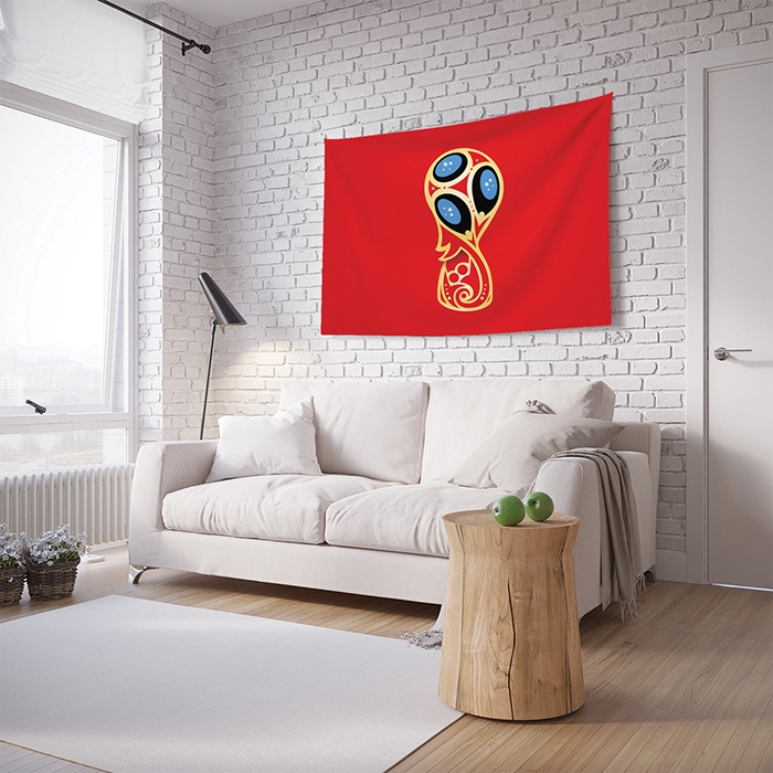 фото Панно с фотопринтом на стену JoyArty "Чемпионат мира", tpg_84441744, 150x200 см