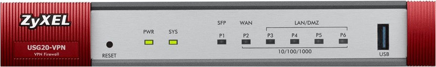 фото Сетевой экран Zyxel USG20-VPN, USG20-VPN-RU0101F, серебристый