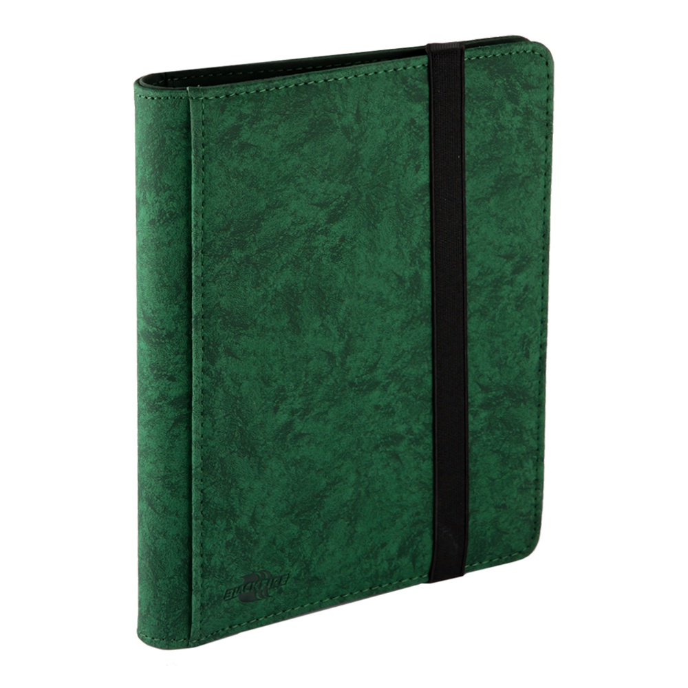 Альбом для хранения коллекрионных карт Black Fire 4-Pocket Premium Album, BA0405, зеленый
