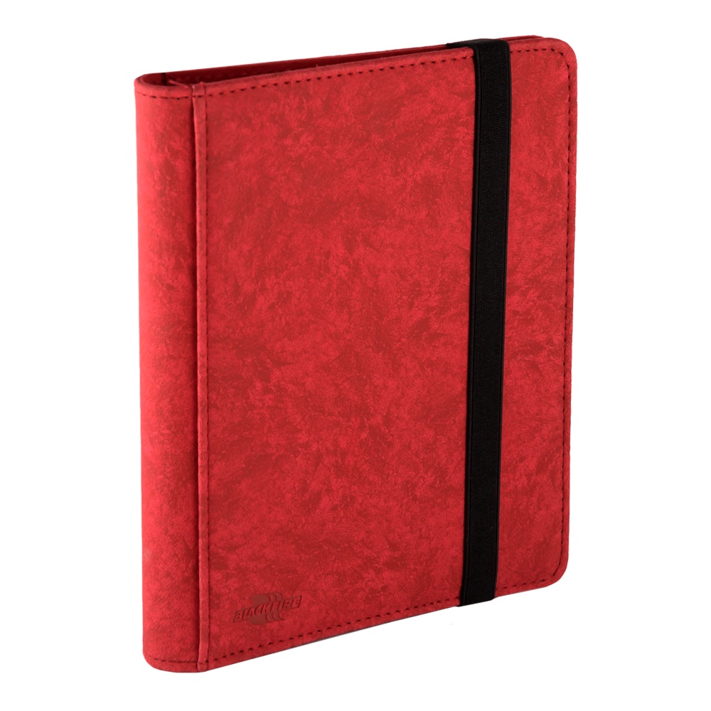 Альбом для хранения коллекрионных карт Black Fire 4-Pocket Premium Album, BA0403, красный