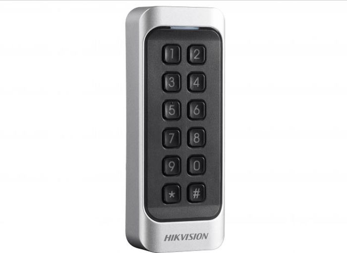Считыватель карт уличный Hikvision DS-K1107MK, темно-серый