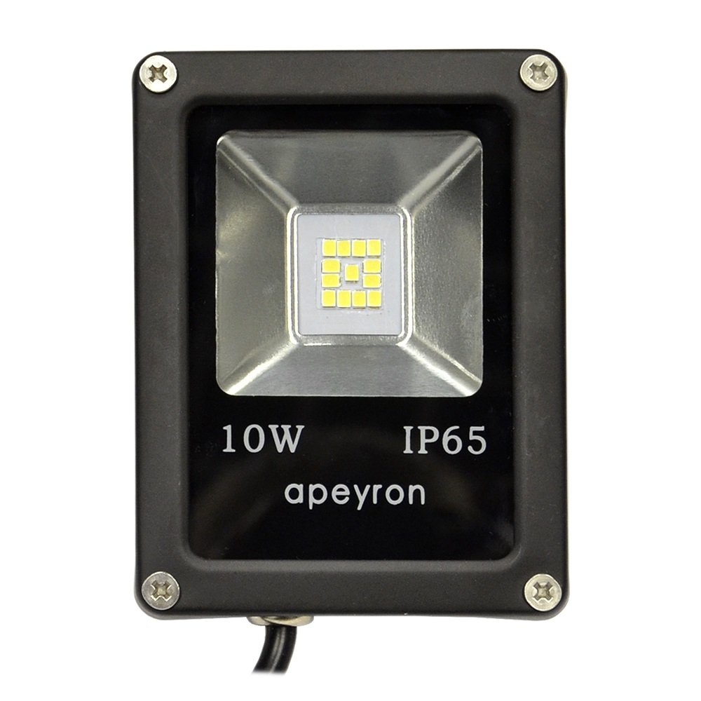 фото Прожектор светодиодный SMD, 10 Вт, цвет: черный Apeyron electrics