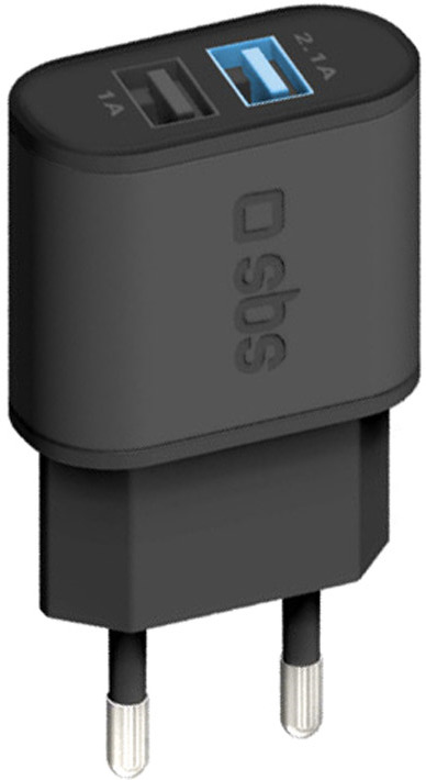 фото Зарядное устройство SBS, TETR2USB21AFAST, Black