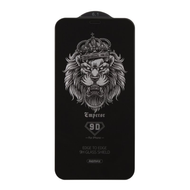 фото Защитное стекло REMAX Emperior Series 9D Glass GL-32 для iPhone Xr с рамкой, 0L-00040530, черный