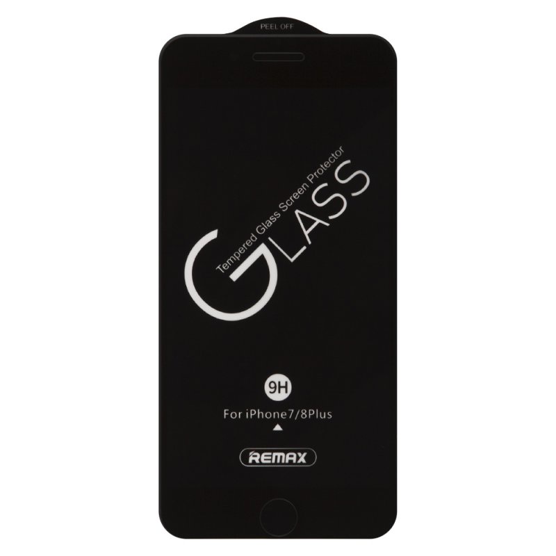 фото Защитное стекло REMAX Medicine Glass GL-27 для iPhone 7 Plus/8 Plus с рамкой, 0L-00038835, черный