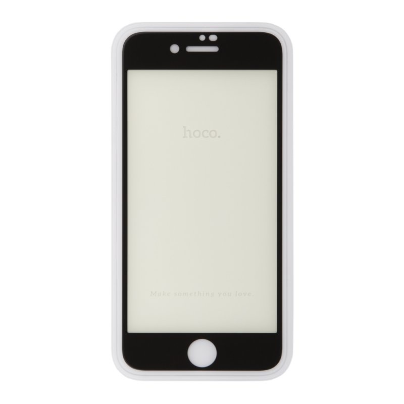 фото Защитное стекло HOCO Eye Protection Fullscreen Anti-Blu Ray Glass for iPhone 7/8 (A4) рамка (черное)