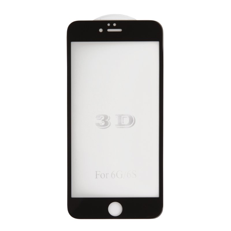 фото Защитное стекло Liberty Project Tempered Glass 3D для iPhone 6/6s Plus, с рамкой, 0L-00032625, черный