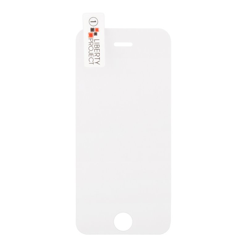 фото Защитное стекло "LP" для iPhone 5/5s/5C/SE Tempered Glass 0,20 мм 9H (ударопрочное) Liberty project