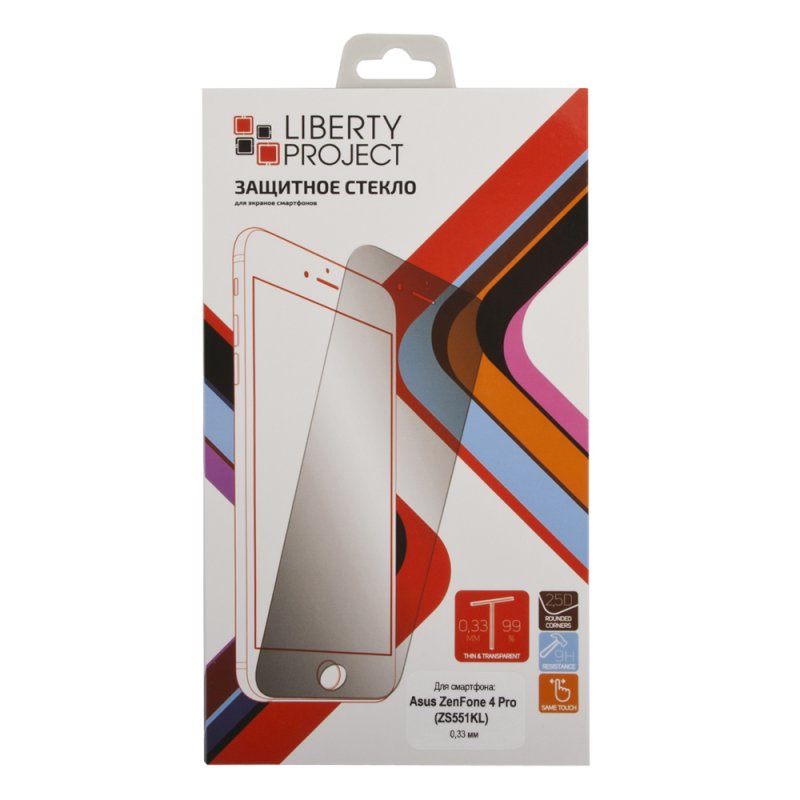 фото Защитное стекло Liberty Project Tempered Glass для Asus ZenFone 4 Pro (ZS551KL), 0L-00037714