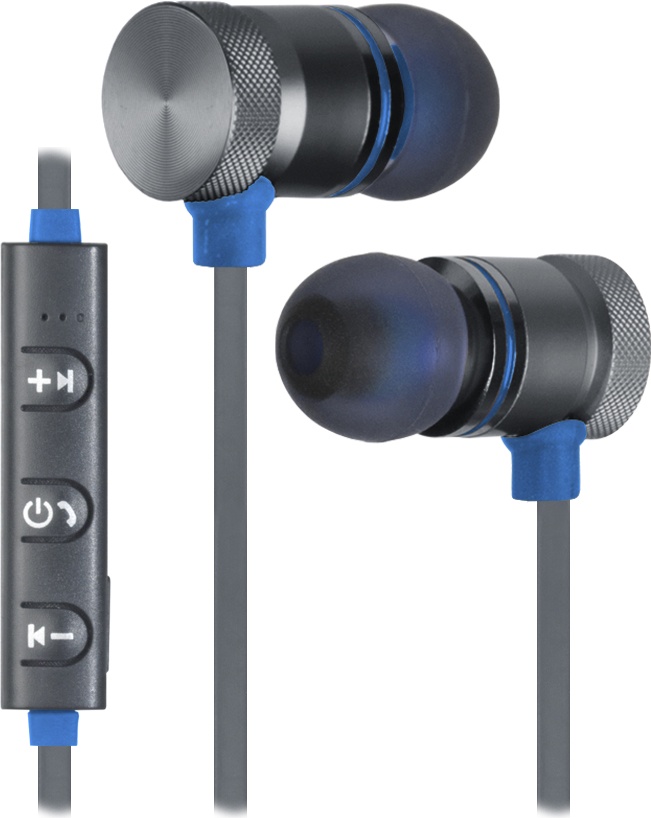 Bluetooth-гарнитура Defender OutFit B710, 63711, черный, синий