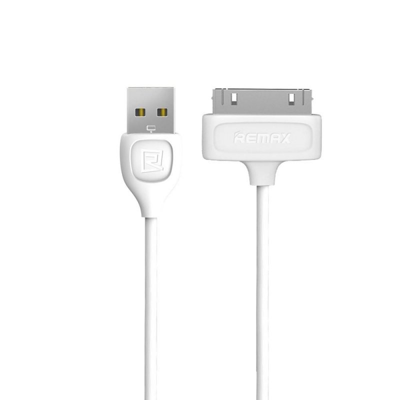 фото USB кабель Remax Lesu RC-050 Apple 30 pin, 0L-00034476, белый