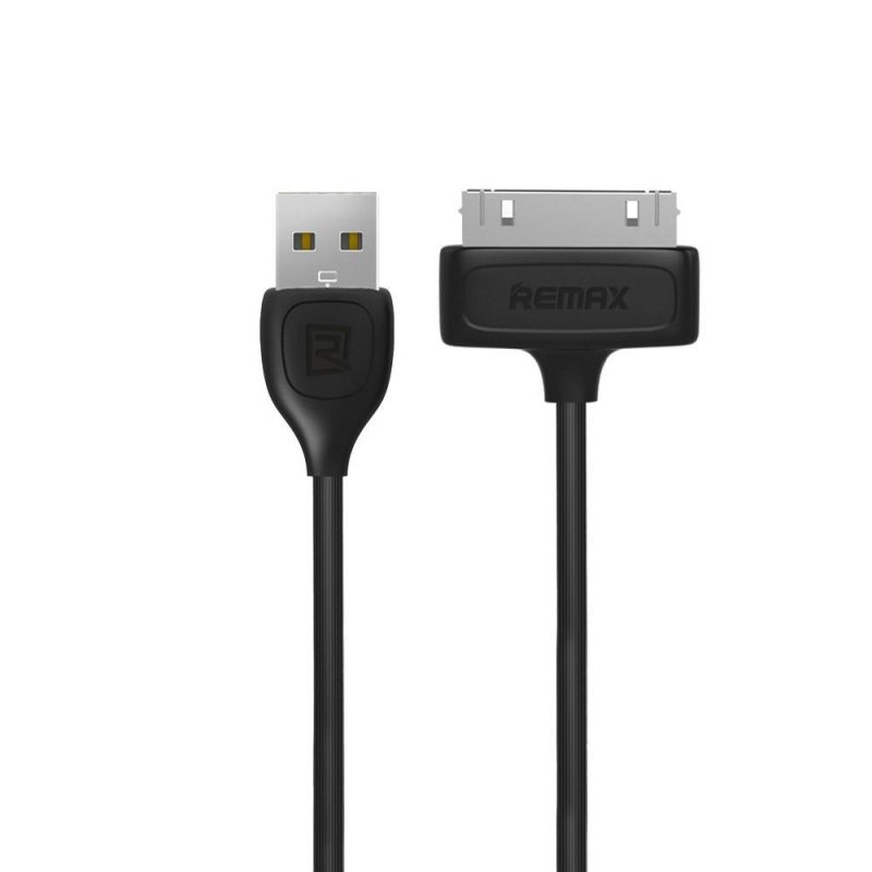 фото USB кабель Remax Lesu RC-050 Apple 30 pin, 0L-00034477, черный