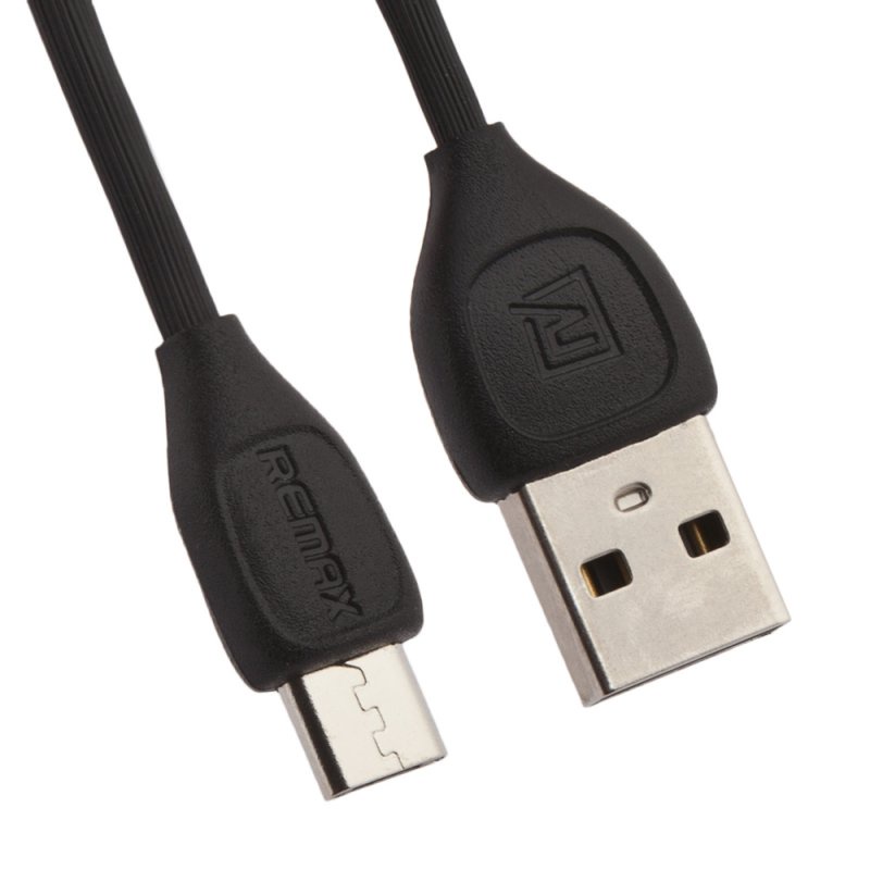 фото USB кабель Remax Lesu RC-050m Micro USB, 0L-00036553, черный