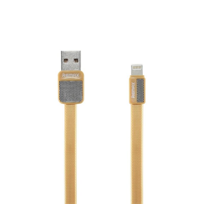 фото USB кабель Remax Platinum RC-044i Apple 8 pin, 0L-00034641, золотой