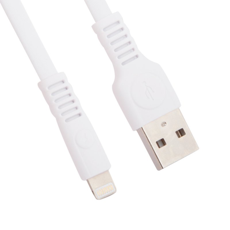 фото USB кабель WK Flushing WDC-066 Apple 8 pin, 0L-00039494, белый, 1 м