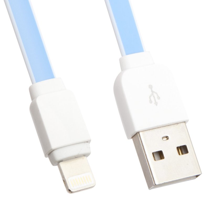 фото USB кабель Ldnio XS-07 Apple 8 pin 1 м, 0L-00037690, синий