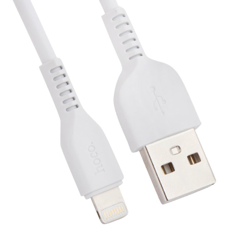 фото USB кабель Hoco X20 Flash Lightning 1 м, 0L-00037526, белый